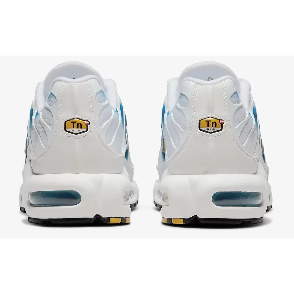 Nike Air Max Plus Spray Paint Swoosh White Blue