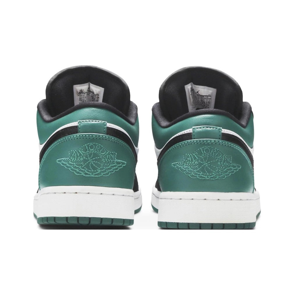 Jordan 1 Low White Black Mystic Green