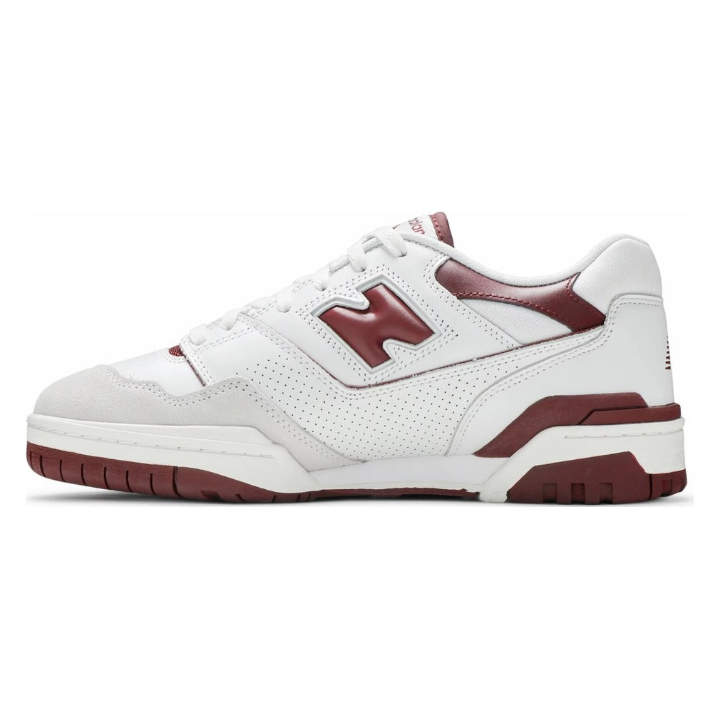 New Balance 550 Sea Salt Burgundy
