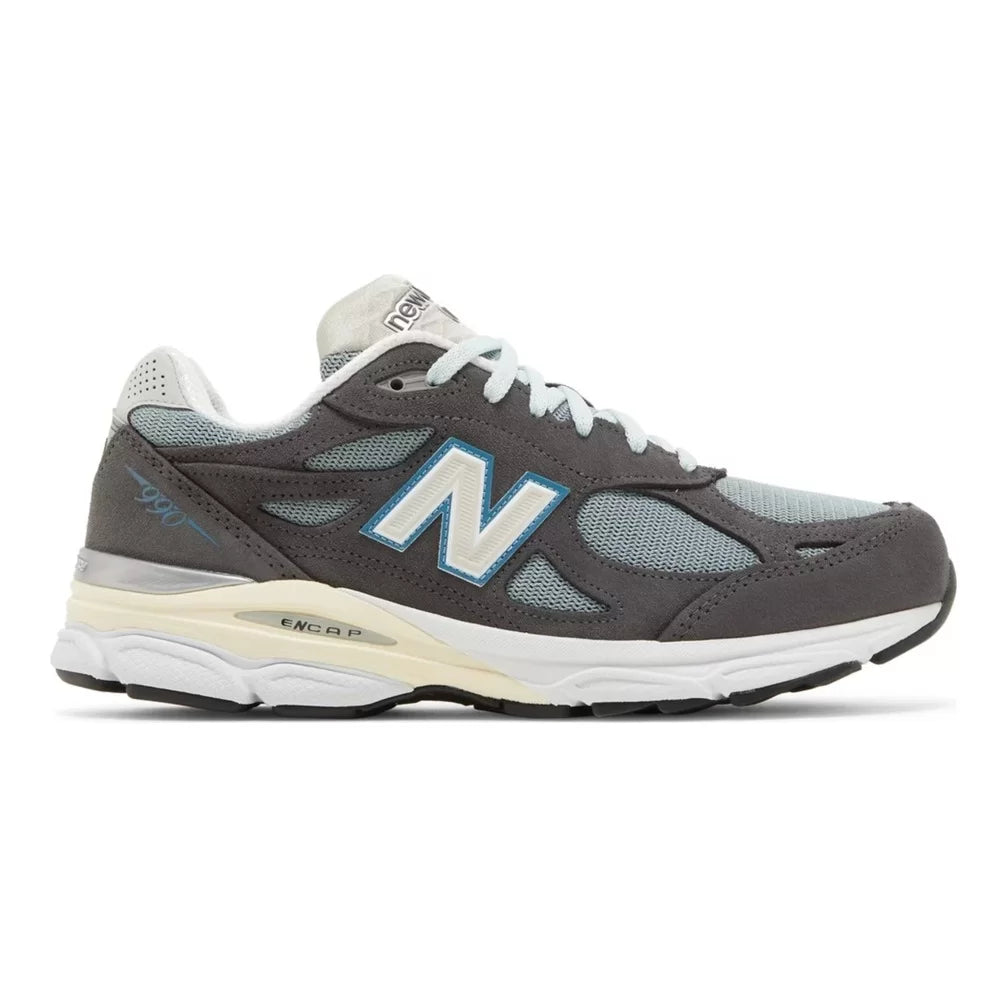 New Balance 990v3 MiUSA Kith Steel Blue