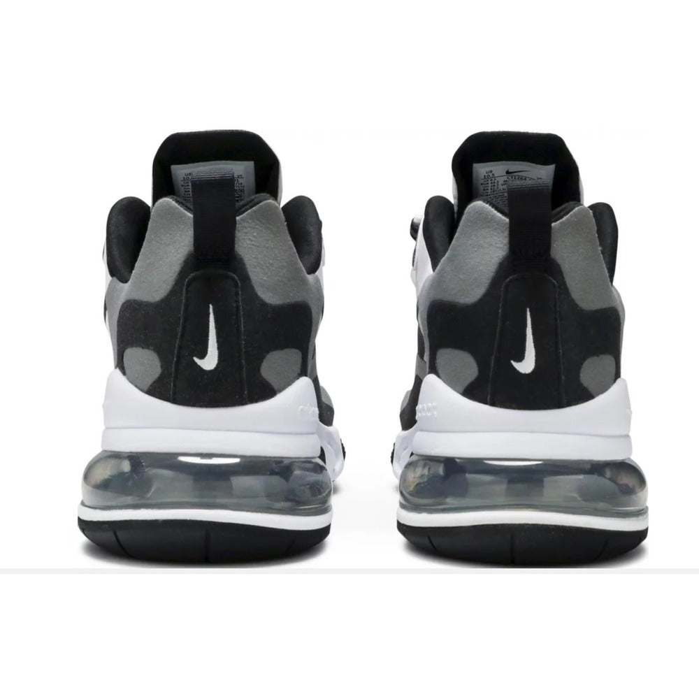 Nike Air Max 270 React White Black Metallic Pewter