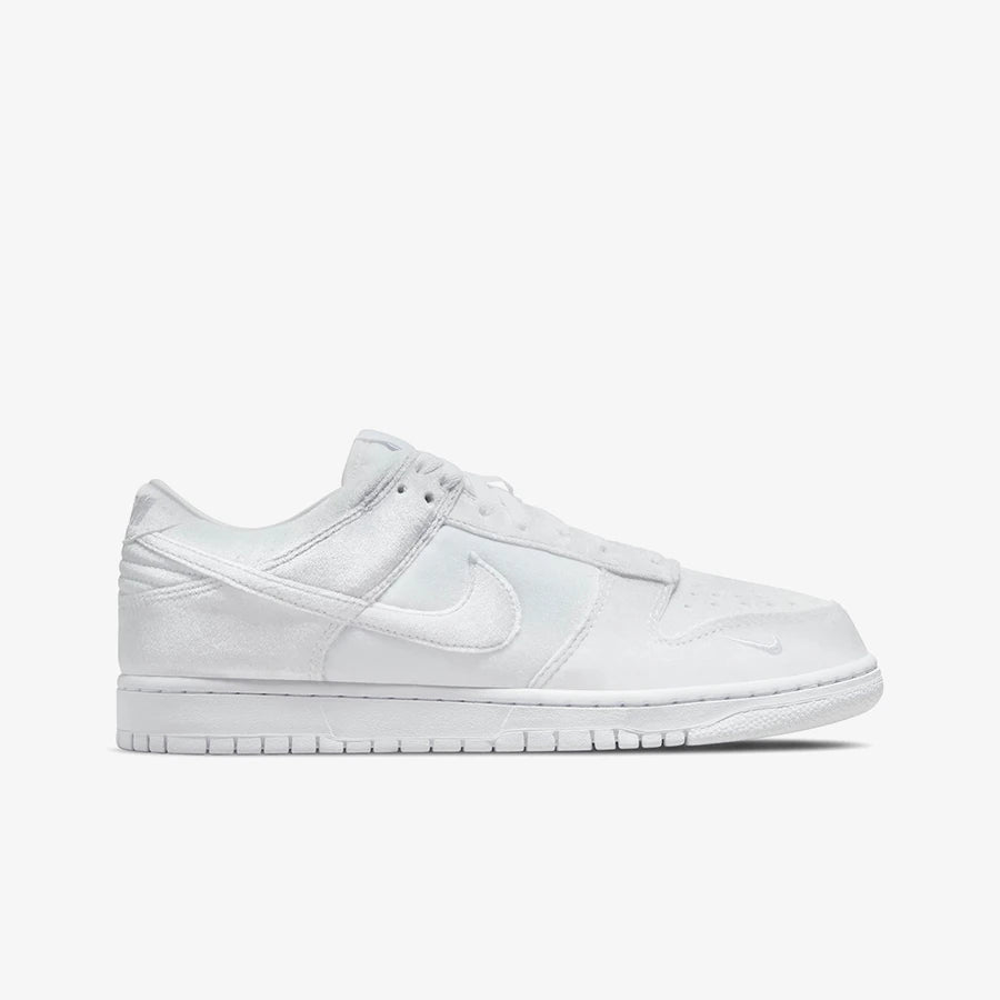 Nike Dunk Low x Dover Street Market ‘Triple White Velvet’